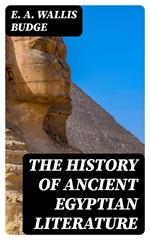 The History of Ancient Egyptian Literature