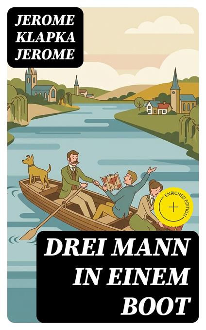 Drei Mann in einem Boot