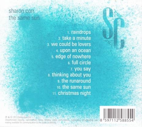 Same Sun - CD Audio di Sharon Corr - 2