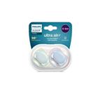 Philips Avent CiuccioSucchiotto Ultra Air Taglia 1 (0-6 m) Simmetrico in Silicone