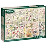 Falcon de luxe A Year of The Country Diary 1000pcs Puzzle 1000 pz
