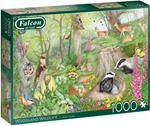 Falcon de luxe Woodland Wildlife 1000 pcs Puzzle 1000 pz