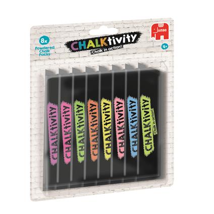 CHALKtivity Navulset Blu, Verde, Verde chiaro, Rosa, Rosso, Viola, Giallo 8 pezzo(i)