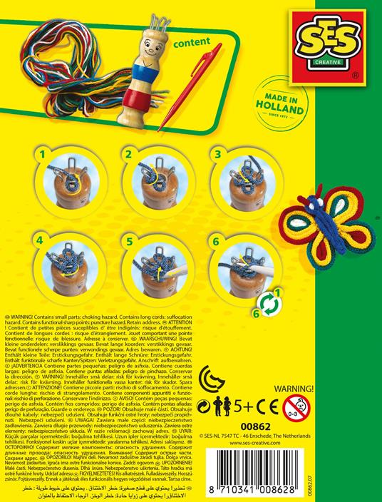 SES Creative Kit caterinetta per bambini - 3