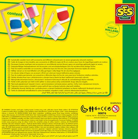 Ses 2200876. Telaio Tessitura - 4
