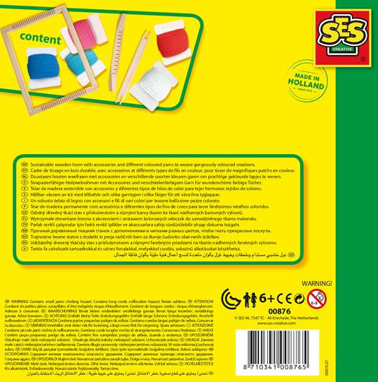 Ses 2200876. Telaio Tessitura - 4