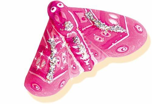 SES Creative Set per modellare e dipingere una farfalla con brillantini per bambini - 3