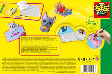 Ses 2201154. Animali In Gesso. Cani E Gatti - 2