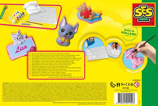 Ses 2201154. Animali In Gesso. Cani E Gatti - 2