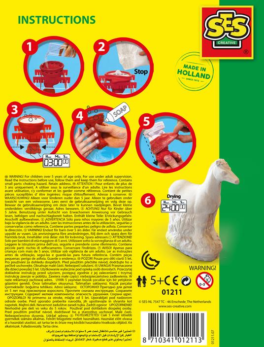 Ses 2201211. Animali In Gesso. Cavallo - 2