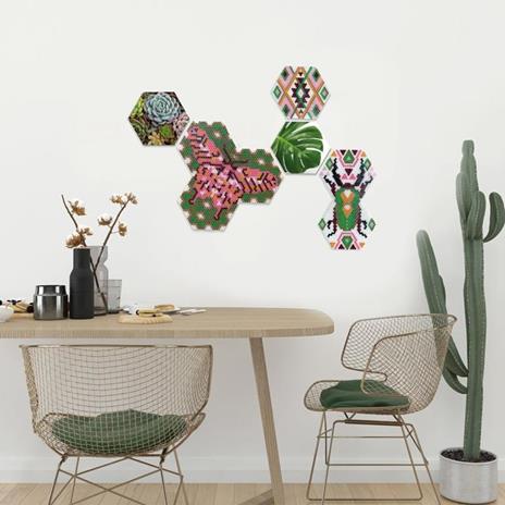 SES Creative Beedz Art - Hex tiles Botanica - 2