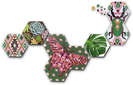 SES Creative Beedz Art - Hex tiles Botanica - 5