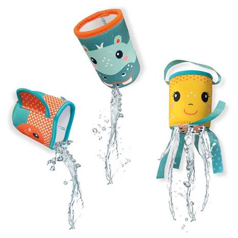 SES Creative Tiny Talents Tazze da bagnetto in neoprene - 2