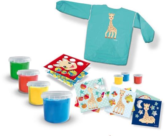 SES Creative My First Sophie la girafe - Kit per dipingere con le dita - 3