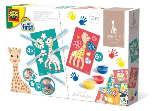 SES Creative My First Sophie la girafe - Colora e dipingi