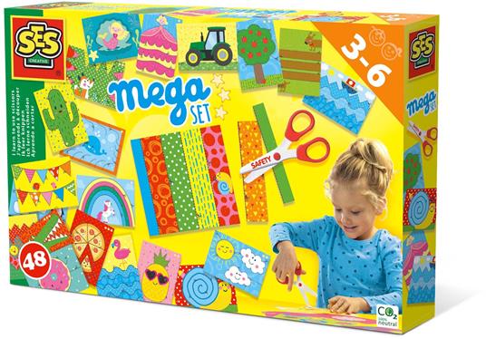 SES Creative Imparo a usare le forbici - mega set