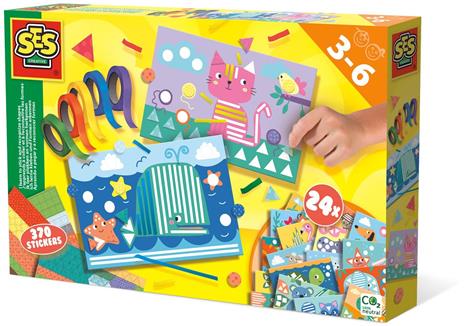 SES Creative Imparo ad attaccare e riconoscere le forme