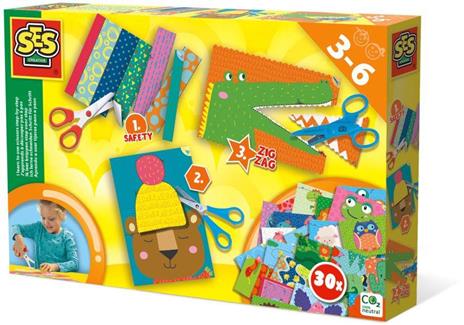 SES Creative Imparo a usare le forbici passo dopo passo