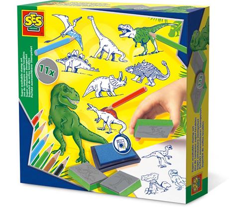 SES Creative Set timbri dinosauri SES