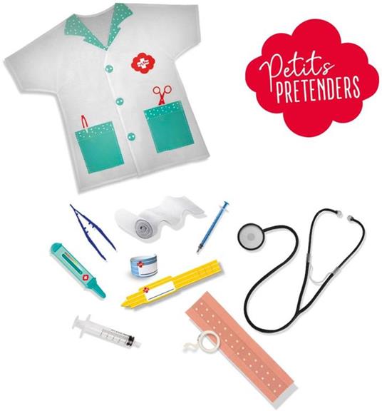 SES Creative Petits Pretenders Mega set dottore - 3