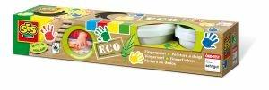 Ses Creative Set di Quattro Vasetti di Pittura con Le Dita Eco Ses per Bambini - 3