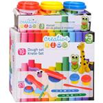 Plastilina Modellante Kit da 10 Pezzi Pasta Plastichina Play Dough con Accessori