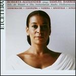 Roberta Alexander sings Samuel Barber - CD Audio di Samuel Barber,Roberta Alexander