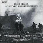 Lamentatio Jeremiae Prophetae - CD Audio di Ernst Krenek,Netherlands Chamber Choir