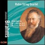 Quartetti per archi - CD Audio di Johannes Brahms