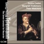 7 Sonate per flauto - CD Audio di Georg Philipp Telemann