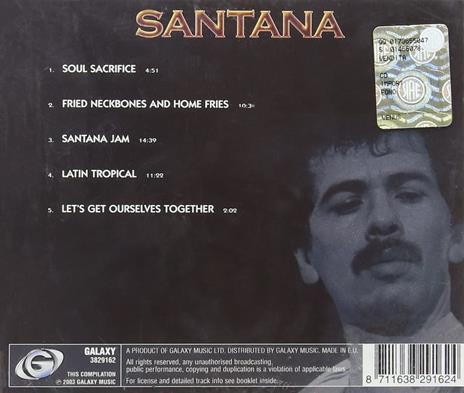 Soul Sacrifice - CD Audio di Santana - 2