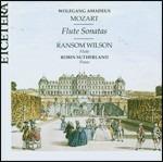 Sonate per flauto - CD Audio di Wolfgang Amadeus Mozart,Ransom Wilson