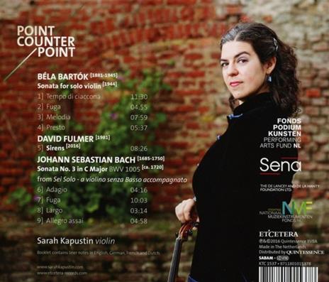 Point Counter Point - CD Audio di Sarah Kapustin - 2