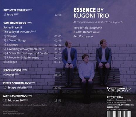 Essence By Kugoni Trio - CD Audio di The Trio - 2