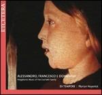 Opere sacre - CD Audio di Domenico Scarlatti,Francesco Scarlatti
