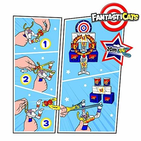 Fantasticats Super Cat-Apult Stunt Set - 2