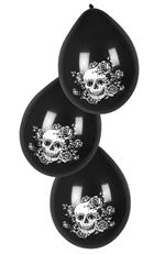 Boland: Set 6 Balloons Day Of The Dead (25 Cm)