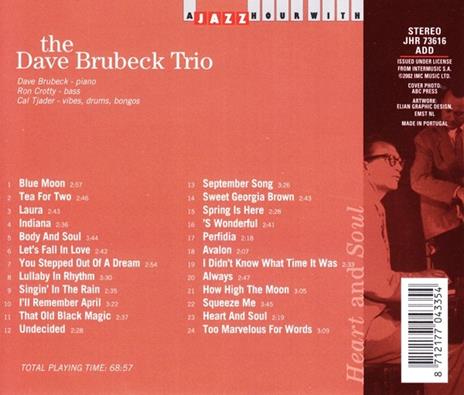 Trio - CD Audio di Dave Brubeck - 2