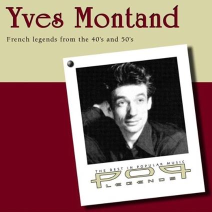 Pop Legends - CD Audio di Yves Montand