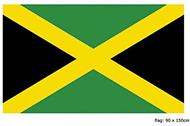Bandiera giamaica cm 90 x 150