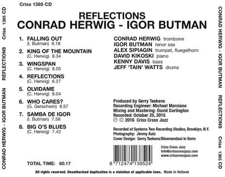 Reflections - CD Audio di Conrad Herwig,Igor Butman - 2