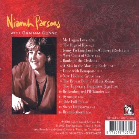 Heart's Desire - CD Audio di Niamh Parsons - 2