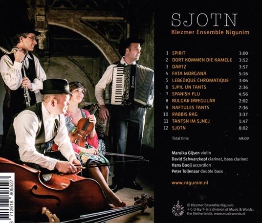 Sjotn - CD Audio di Nigunim Klezmer Ensemble - 2