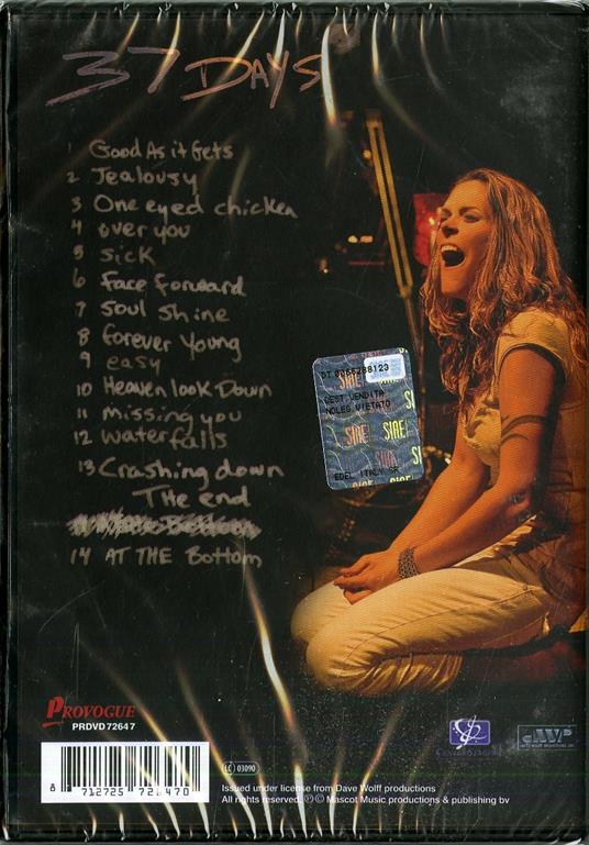 37 Days (DVD) - DVD di Beth Hart - 2