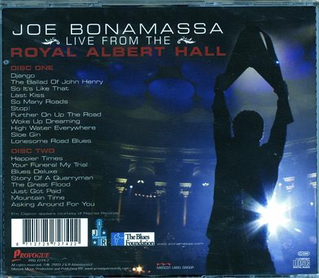 Live from the Royal Albert Hall - CD Audio di Joe Bonamassa - 2