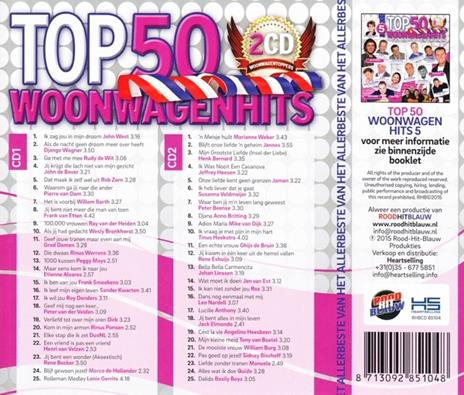 Woonwagenhits Top 50 vol.5 - CD Audio - 2