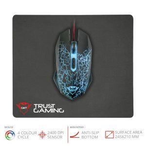 Trust - Mouse Gaming + Tappetino GXT 783 PC - 3