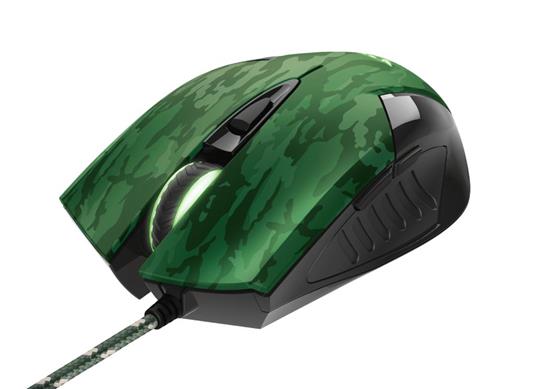 Trust - Mouse Gaming + Tappeto GXT 781 Rixa Camo Mouse PC - 6