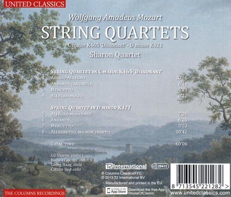 Quartetti per Archi - CD Audio di Wolfgang Amadeus Mozart - 2