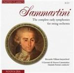 Sinfonie giovanili - CD Audio di Giovanni Battista Sammartini